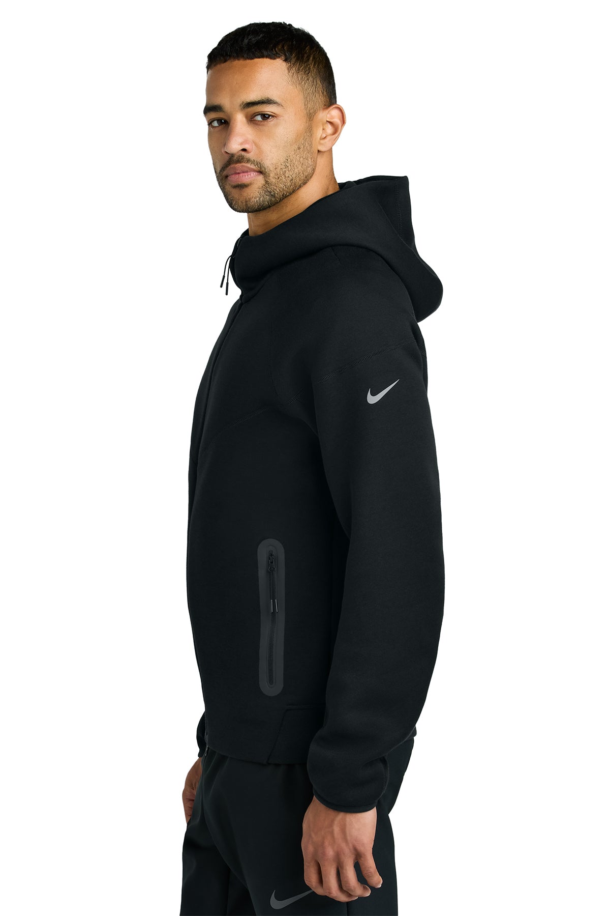 Nike® Tech Fleece Full-Zip Hoodie + Logo