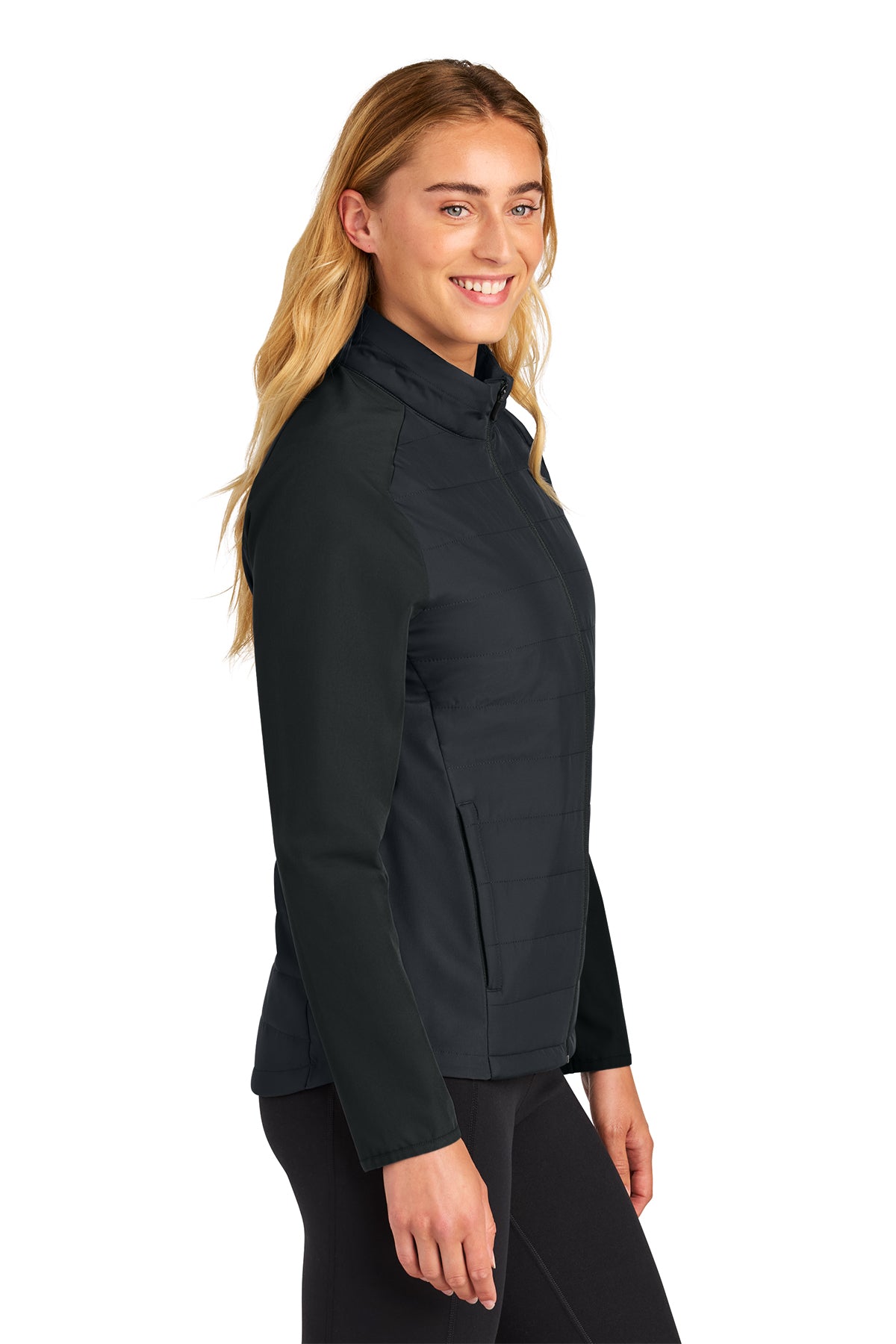 Sport-Tek® Teknical Hybrid Jacket + Logo