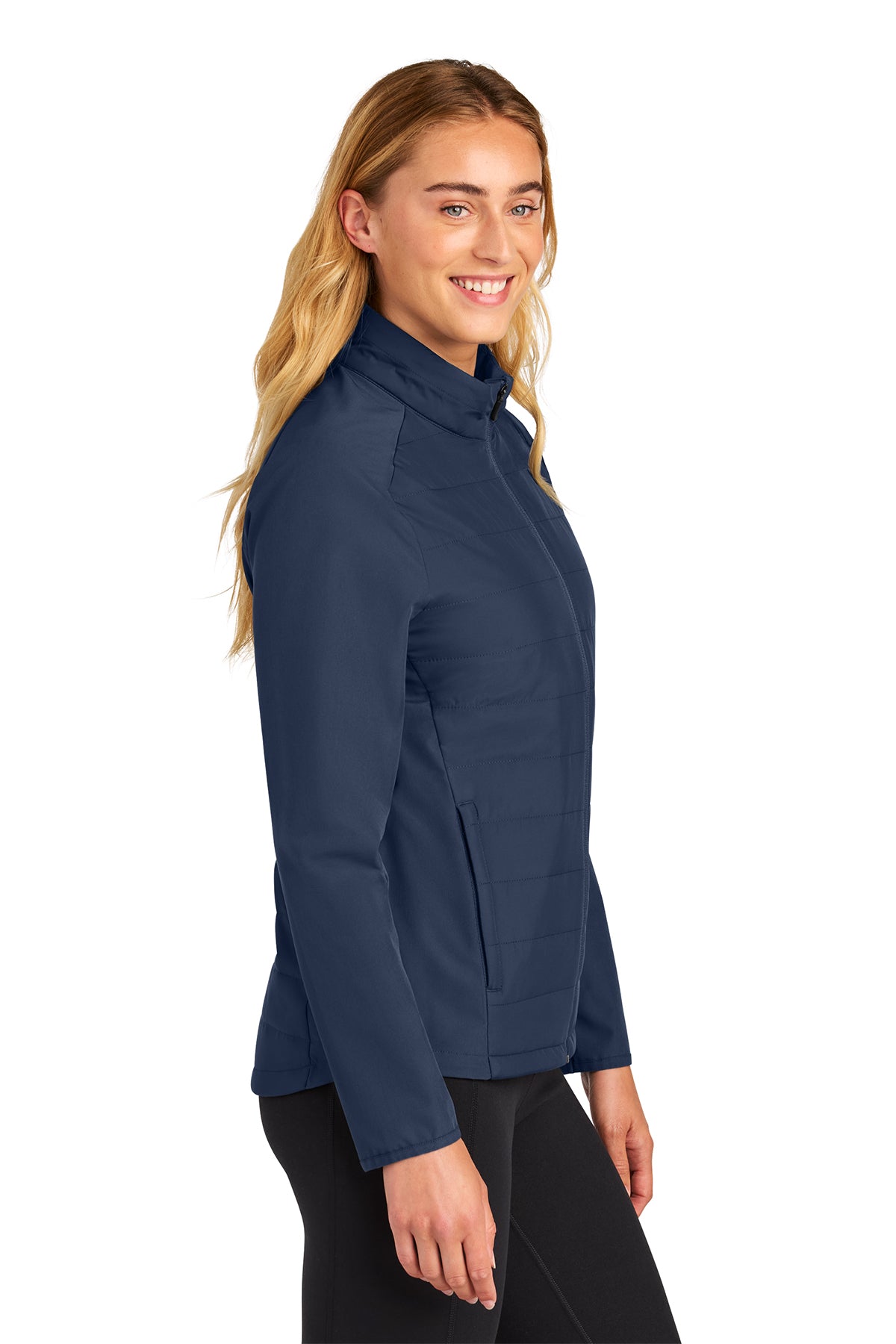 Sport-Tek® Teknical Hybrid Jacket + Logo