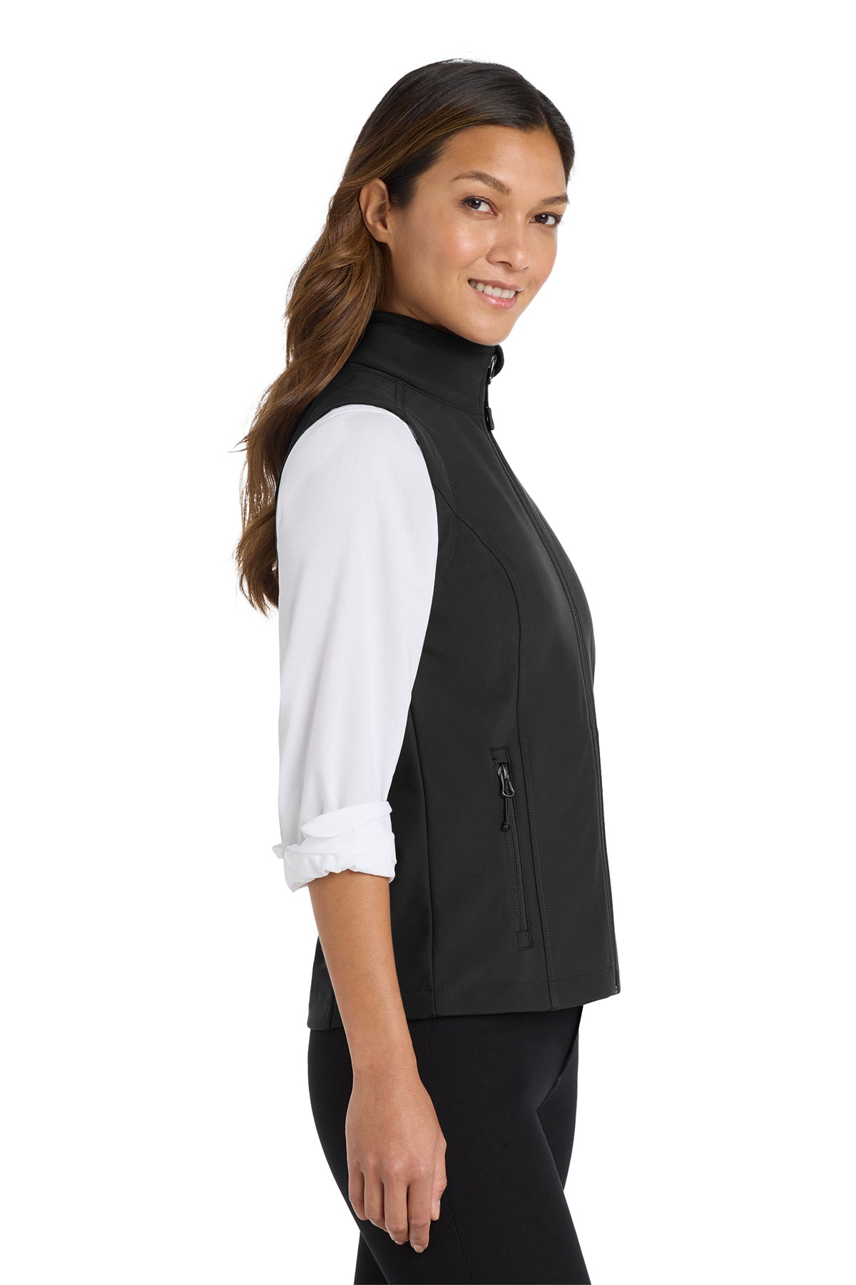 Port Authority® Soft Shell Vest + Logo