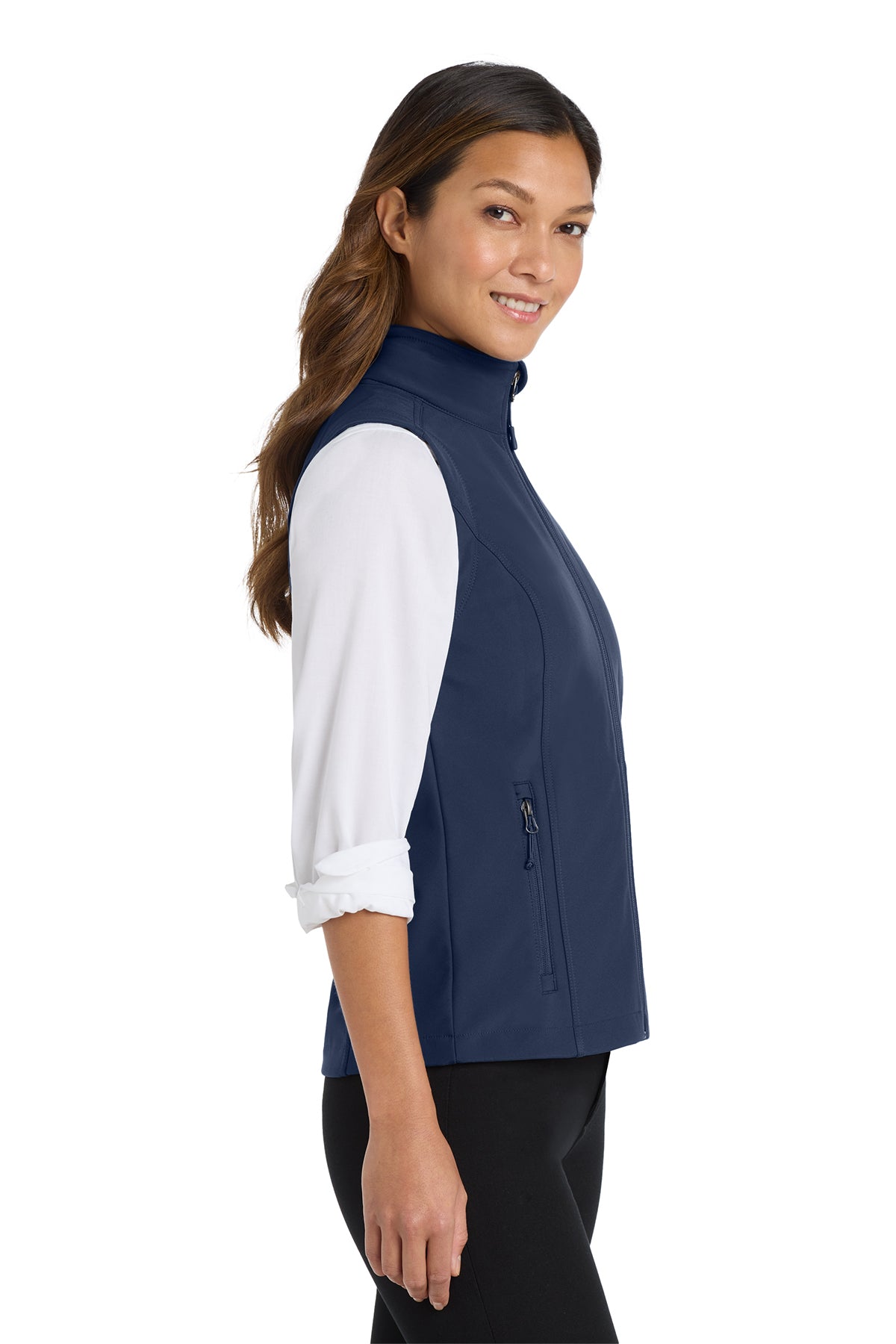 Port Authority® Soft Shell Vest + Logo