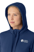 Carhartt® Layers Zip Waffle Hoodie + Logo
