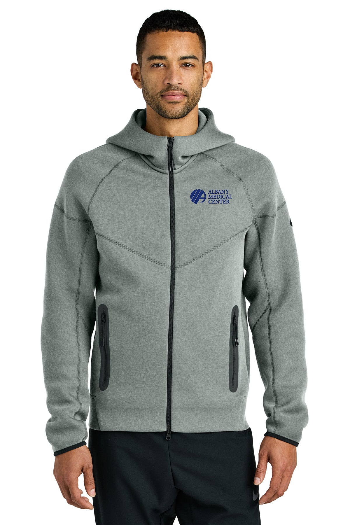 Nike® Tech Fleece Full-Zip Hoodie + Logo