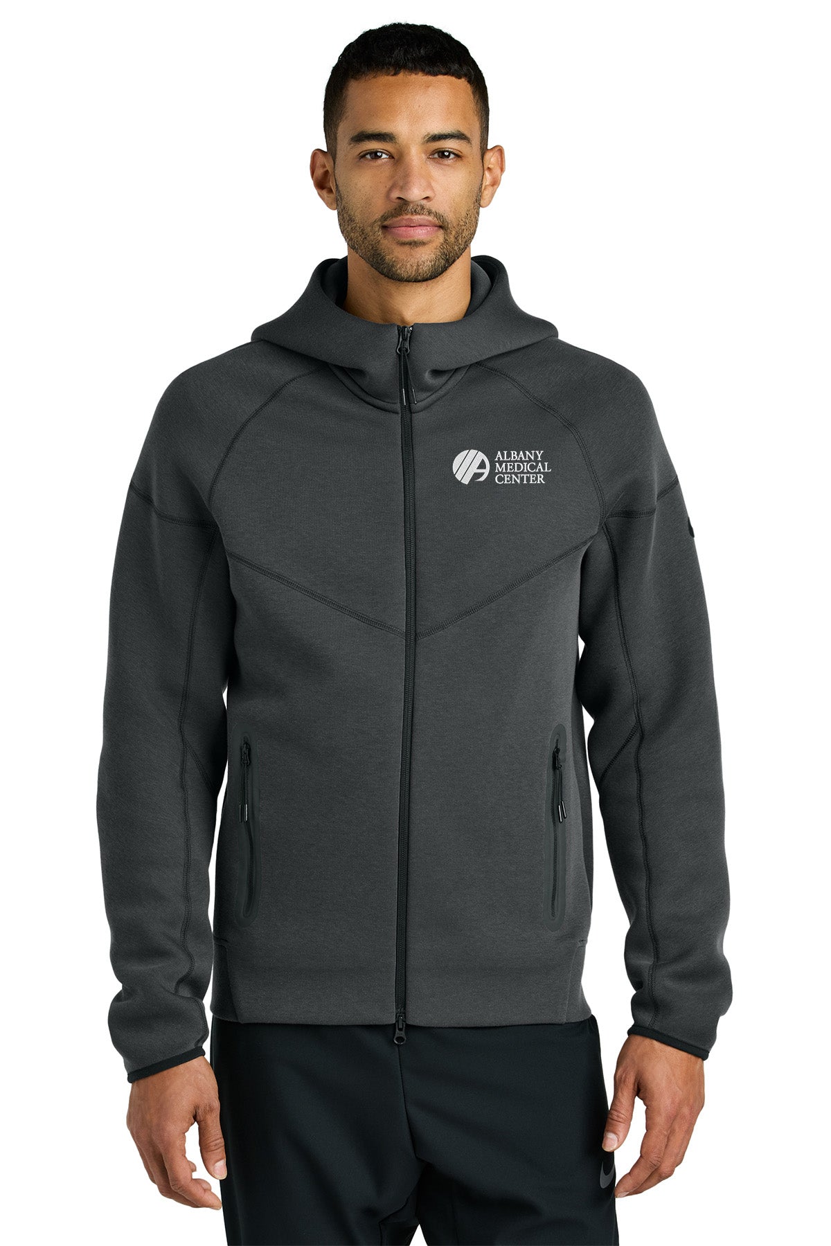 Nike® Tech Fleece Full-Zip Hoodie + Logo