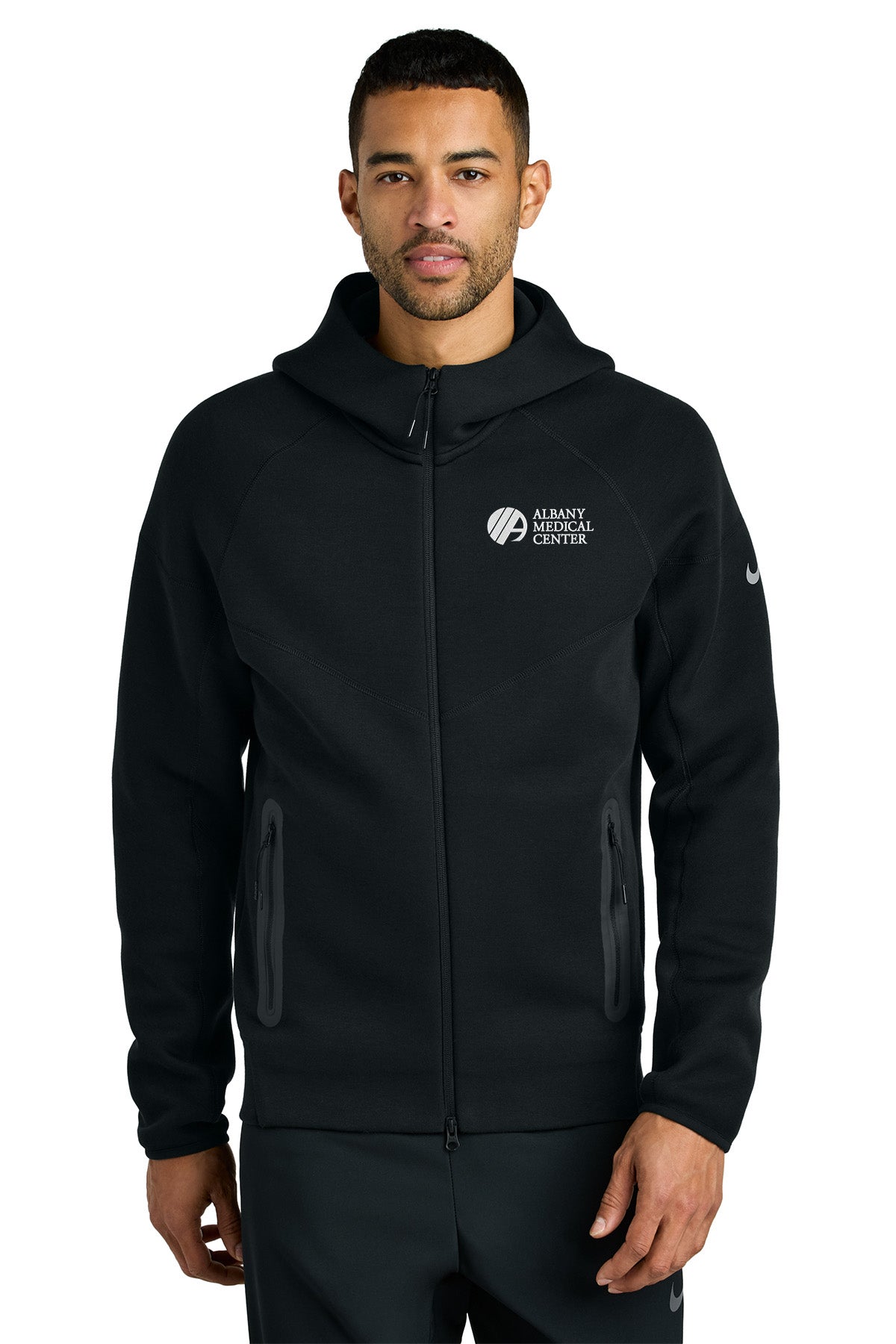Nike® Tech Fleece Full-Zip Hoodie + Logo