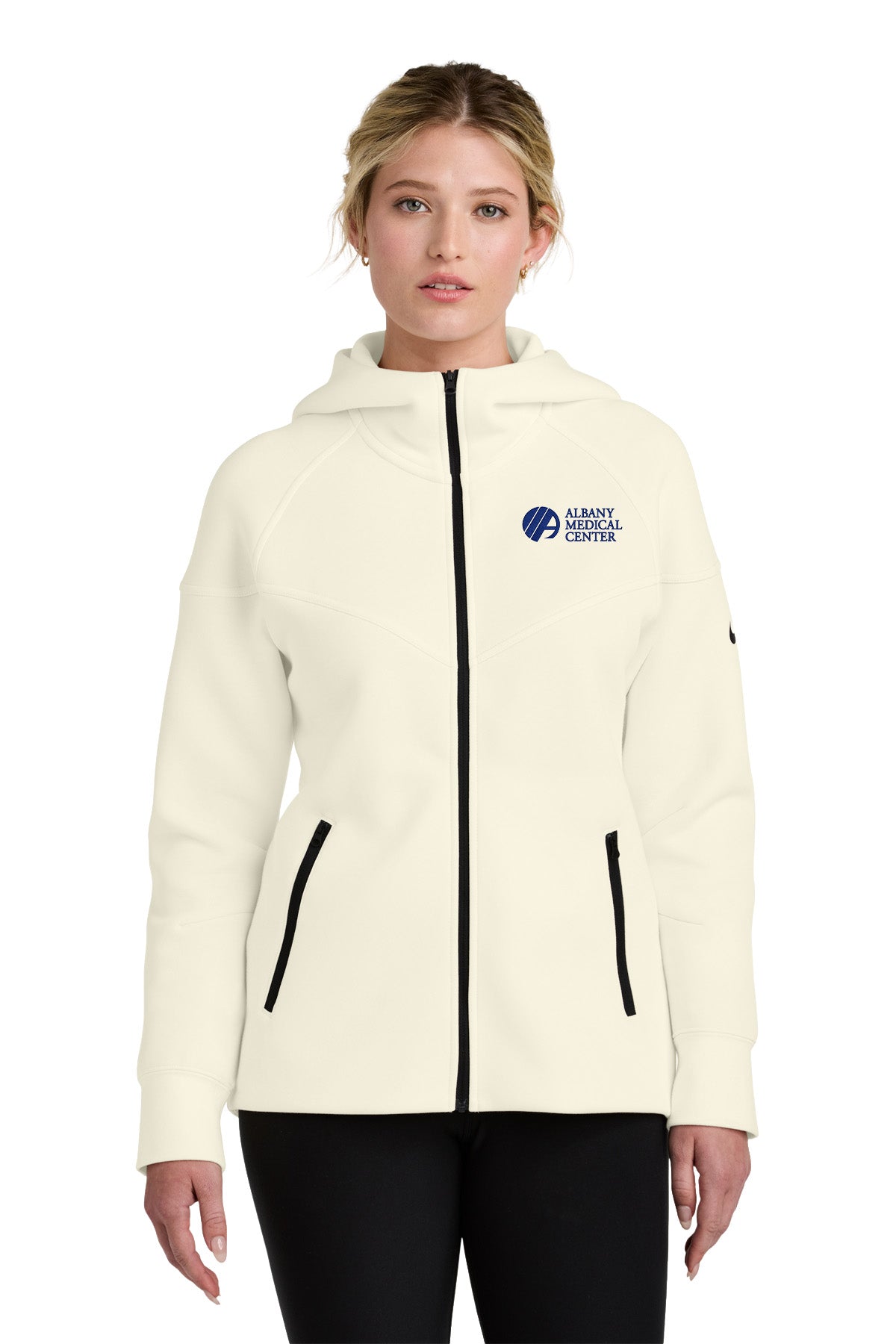 Nike® Tech Fleece Full-Zip Hoodie + Logo