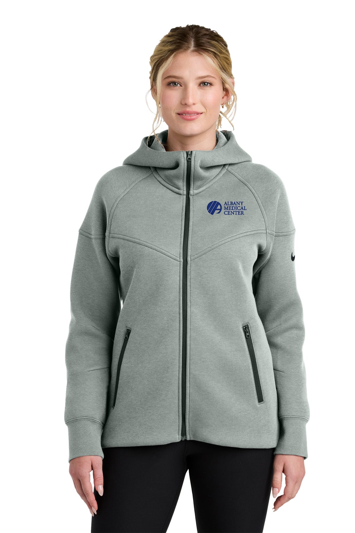 Nike® Tech Fleece Full-Zip Hoodie + Logo
