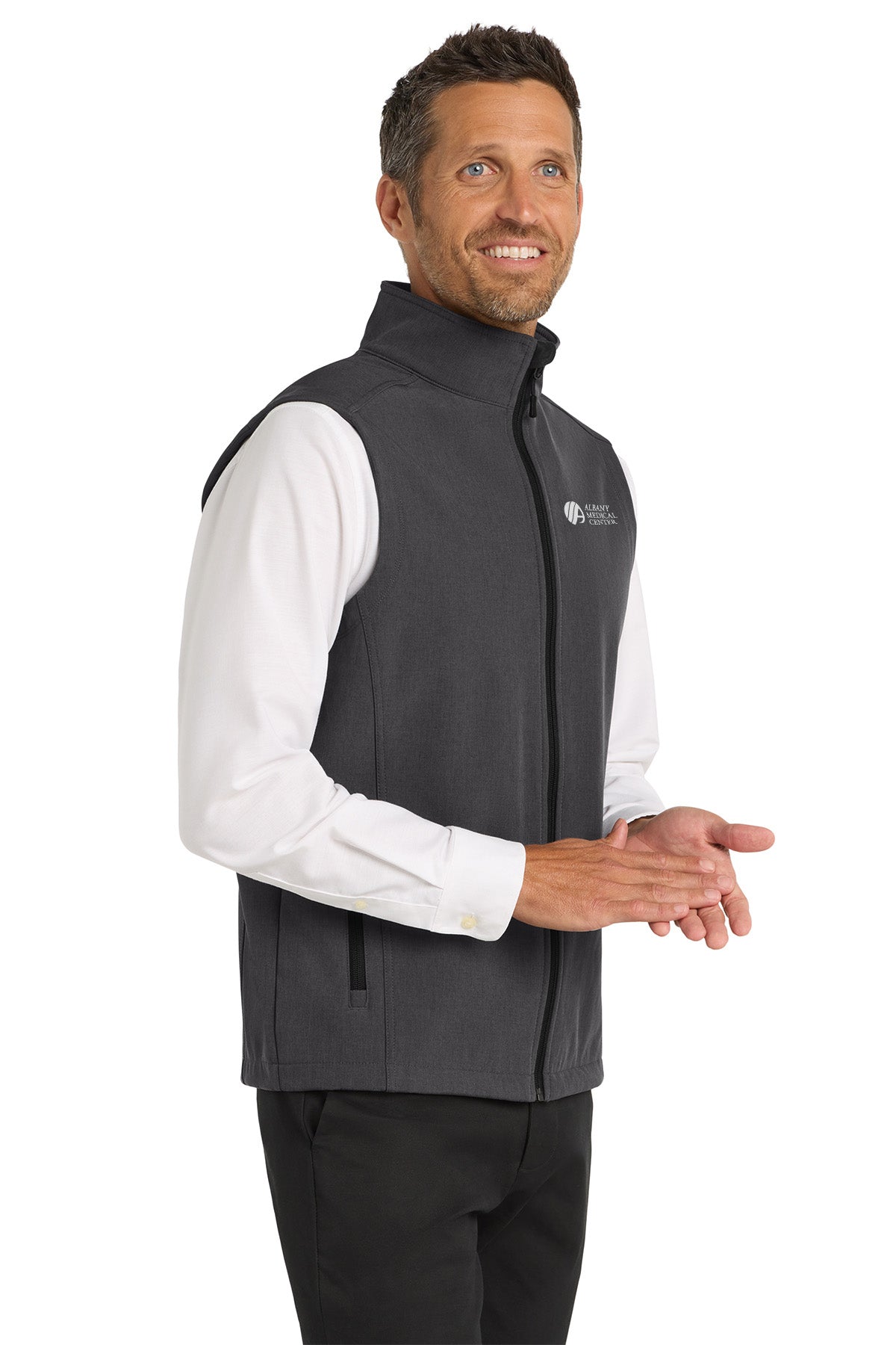 Port Authority® Soft Shell Vest + Logo