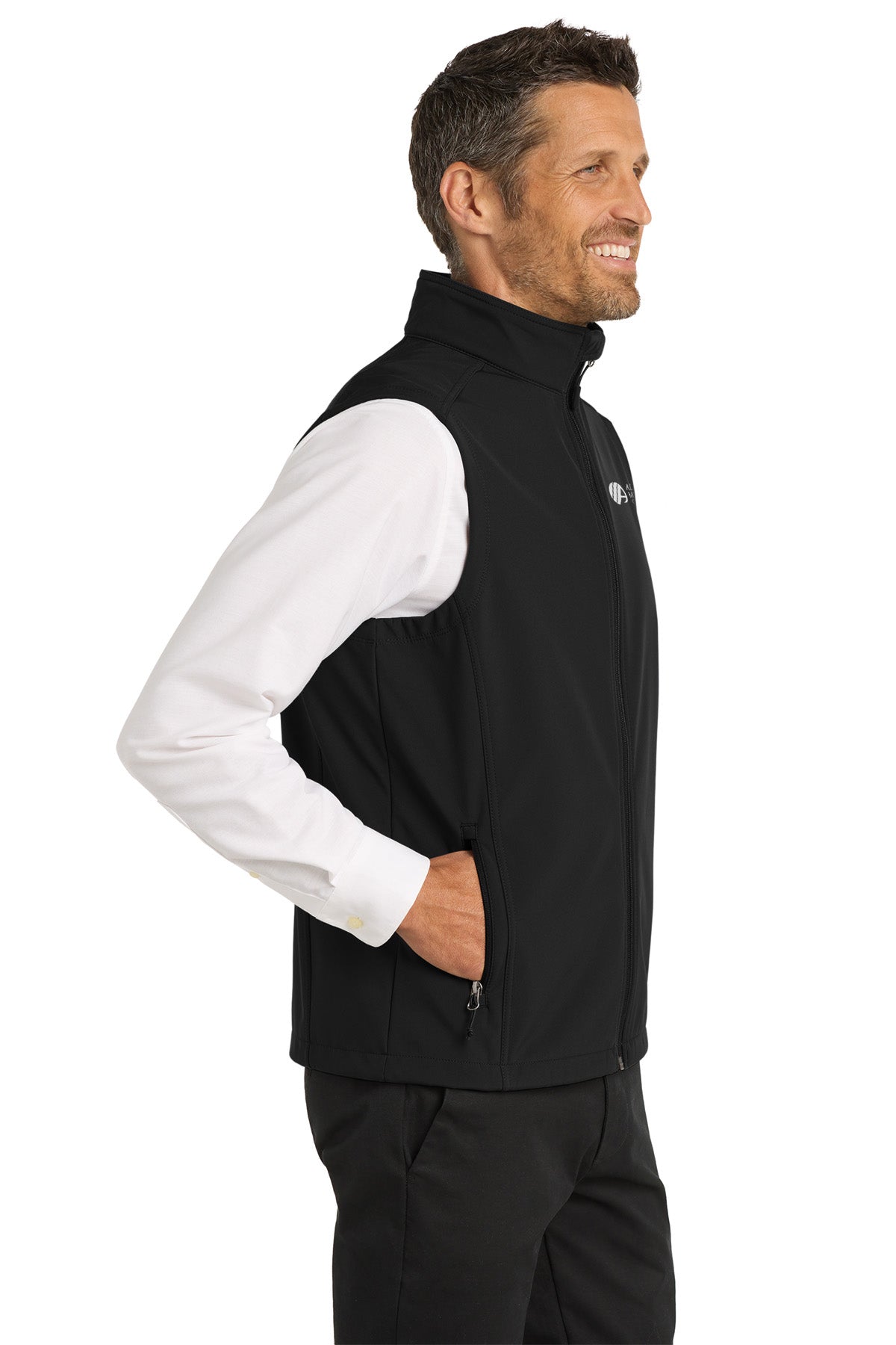 Port Authority® Soft Shell Vest + Logo