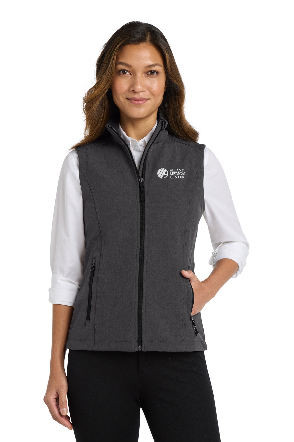 Port Authority® Soft Shell Vest + Logo