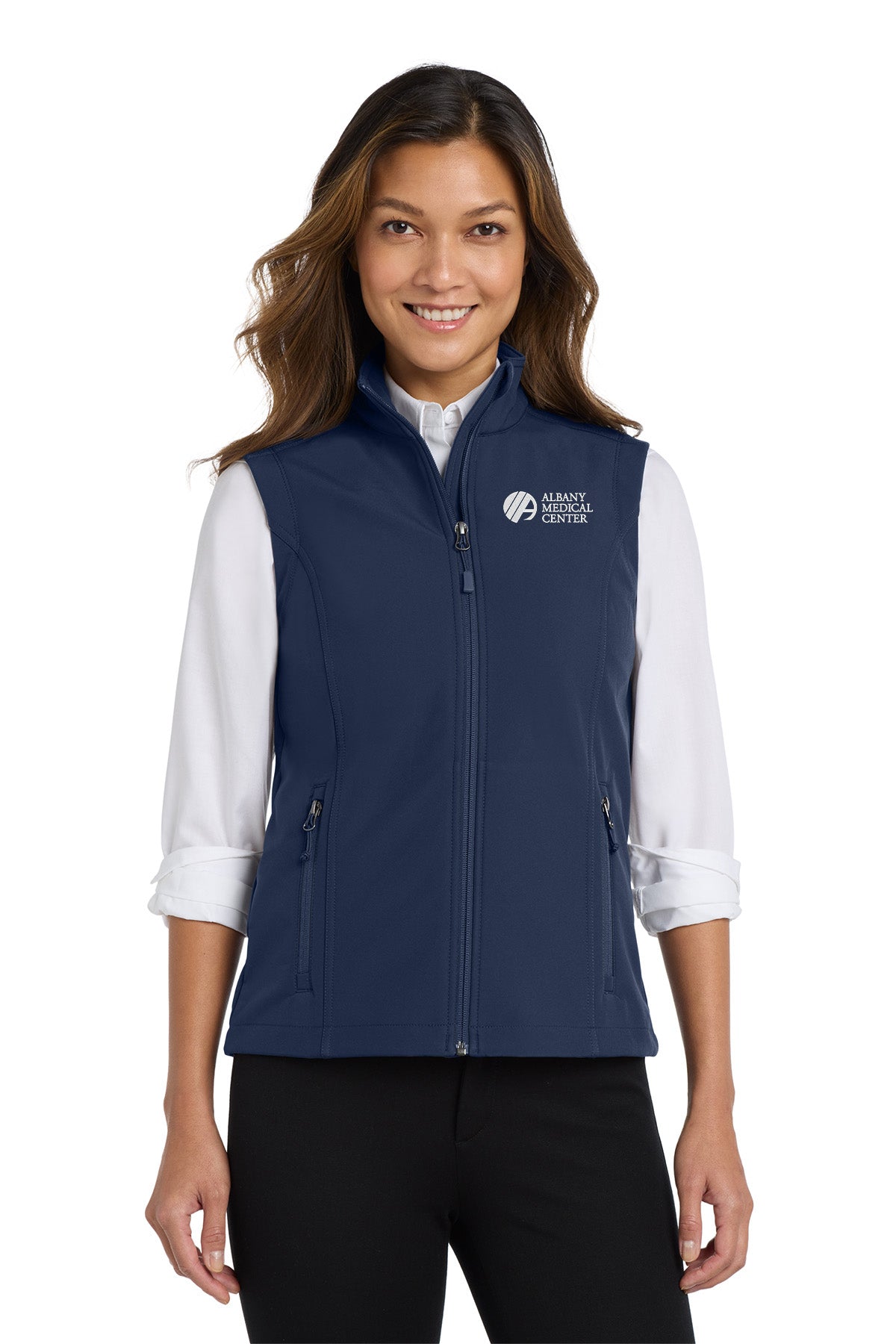 Port Authority® Soft Shell Vest + Logo