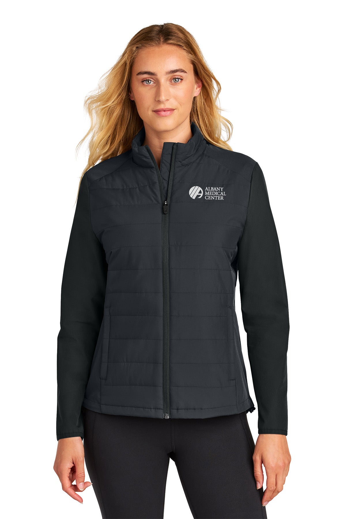 Sport-Tek® Teknical Hybrid Jacket + Logo