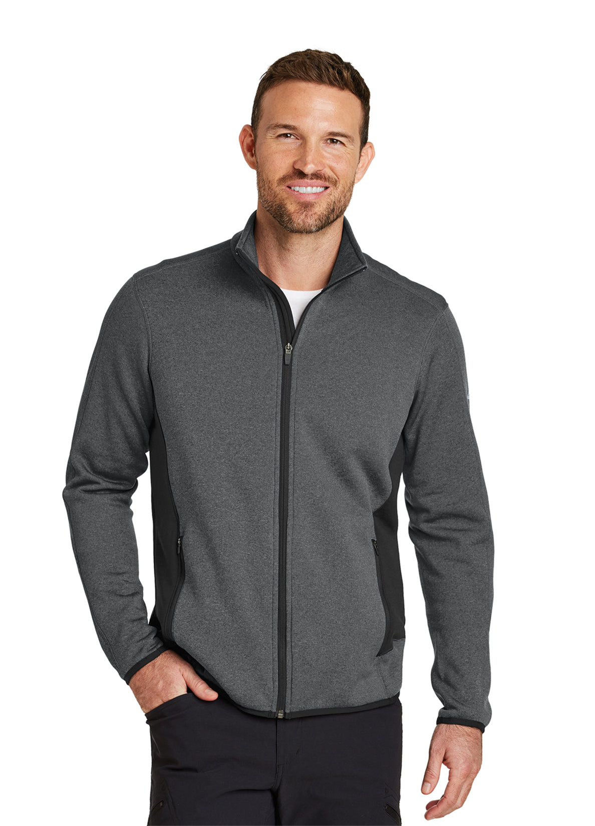 Men's Zip Stretch Fleece Jacket