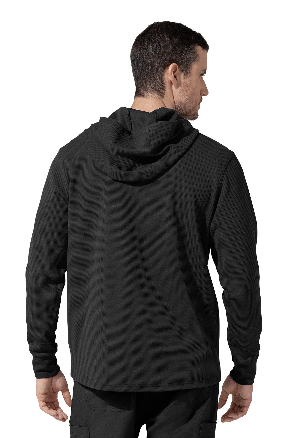 Carhartt® Layers Zip Waffle Hoodie + Logo
