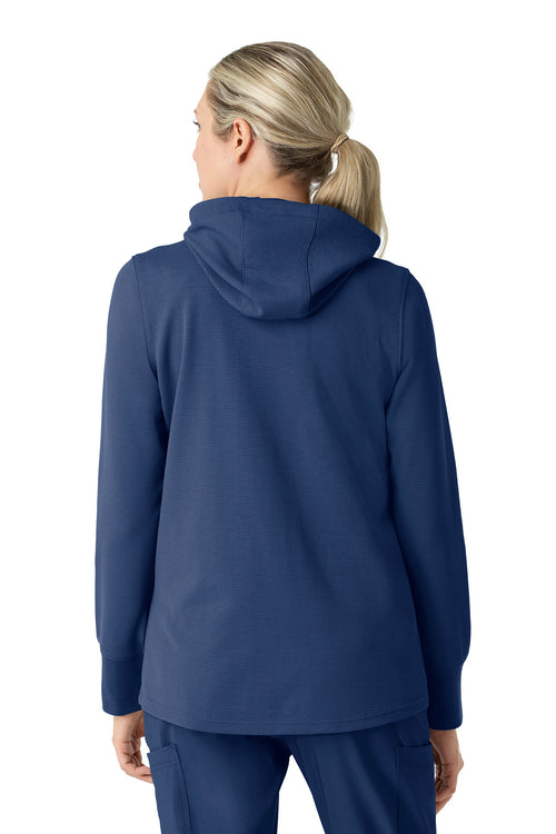 Carhartt® Layers Zip Waffle Hoodie + Logo
