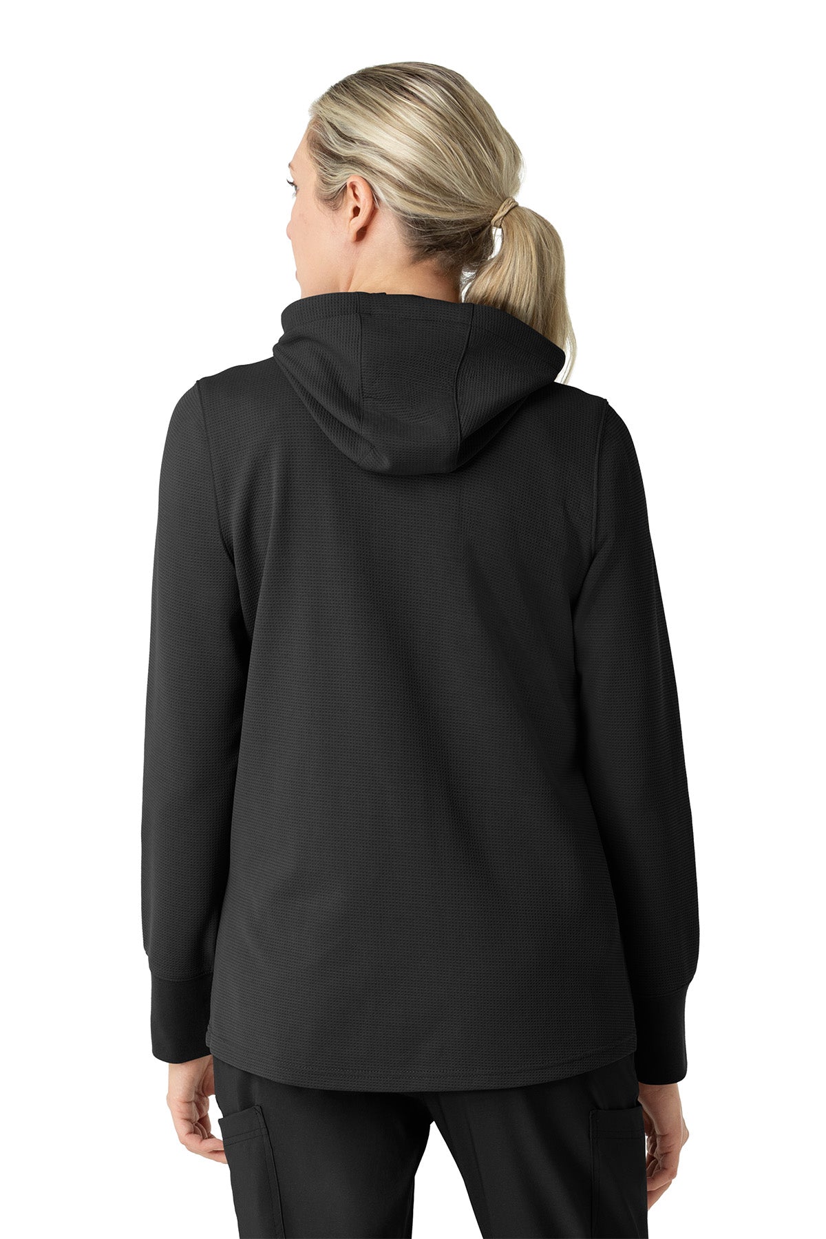 Carhartt® Layers Zip Waffle Hoodie + Logo