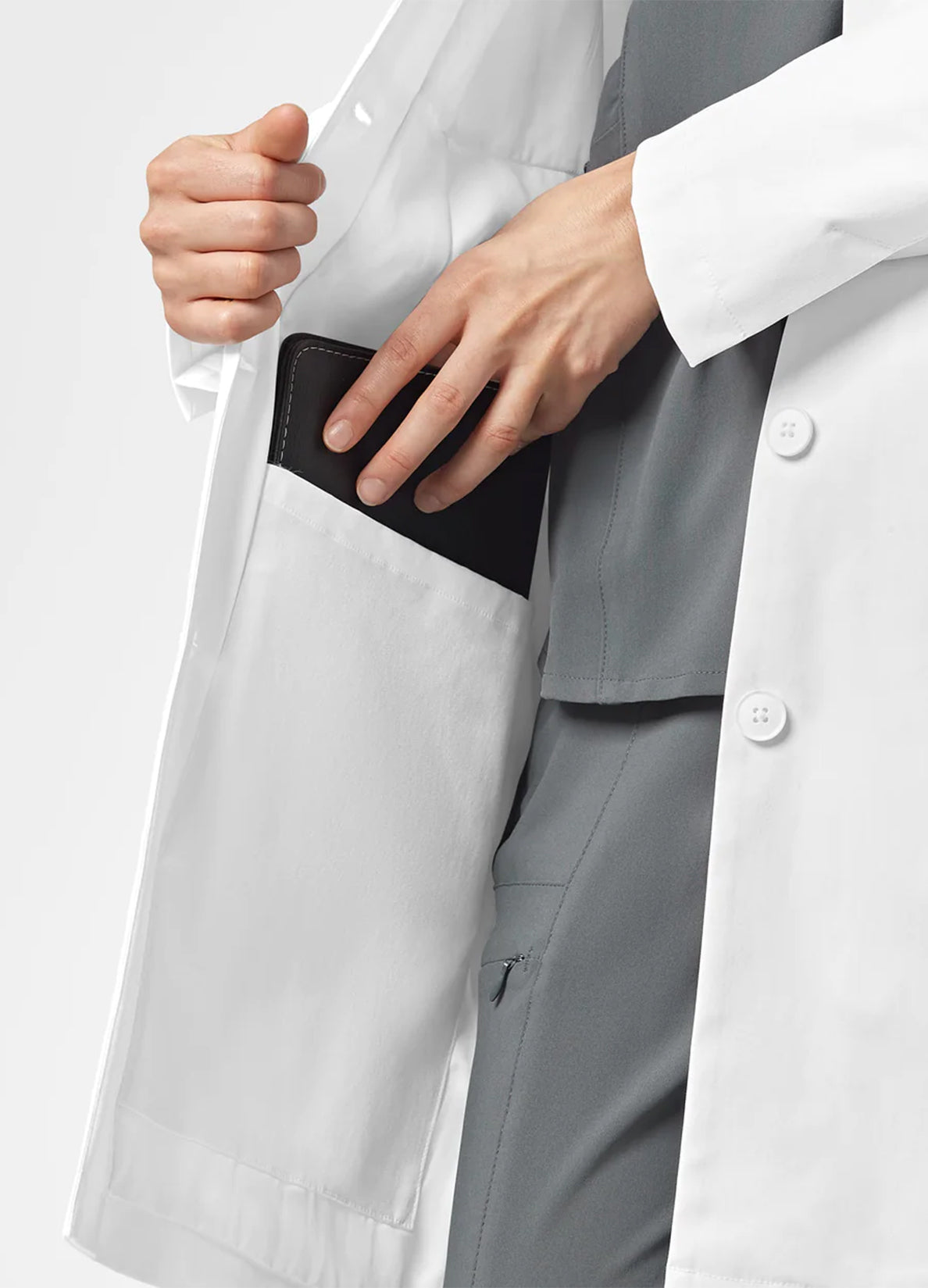 Women's 35 Inch Doctors Coat